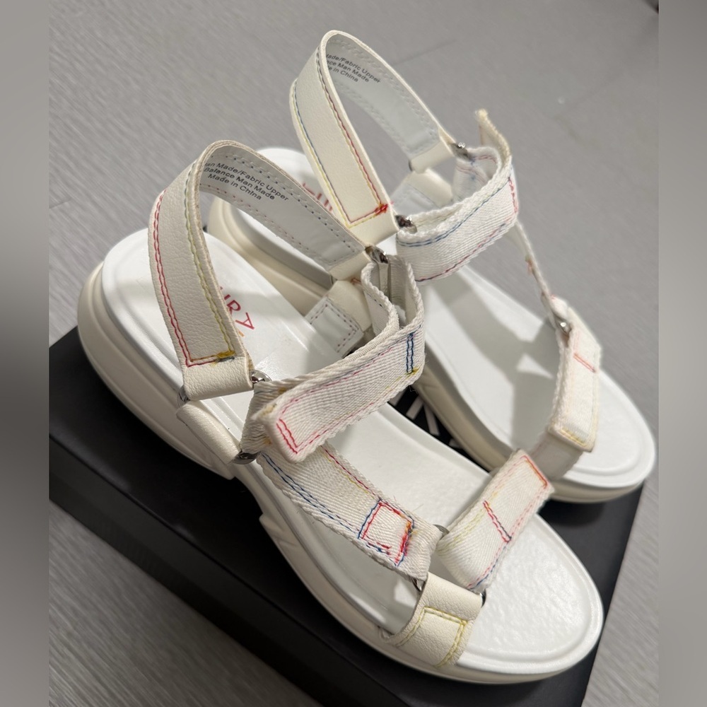 Naturalizer Flores-PRIDE Sporty Sandals - White Multi